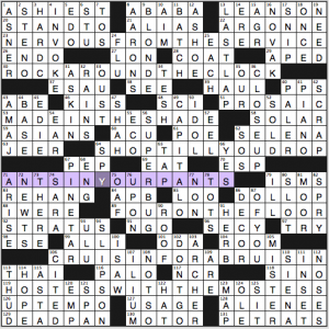 Merl Reagle crossword solution, 2 1 15 "Four Little Words"