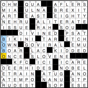 NYT Crossword Answers: Good Dinosaur in “The Good Dinosaur” - The