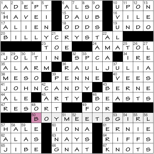 Monday, June 22, 2015  Diary of a Crossword Fiend