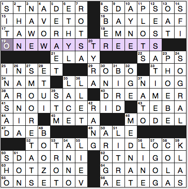 0427-18 NY Times Crossword Answers 27 Apr 2018, Friday 
