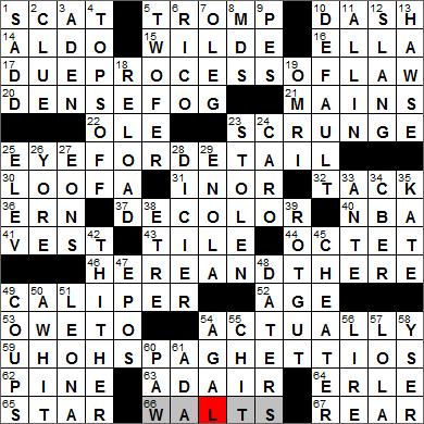 Los Angeles Times Crossword Puzzle Solutions, 12 29 11