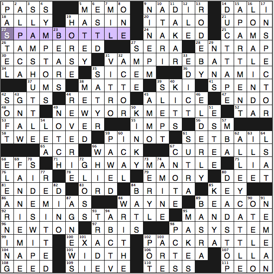 Times crossword. Кроссворд с ответом диван.