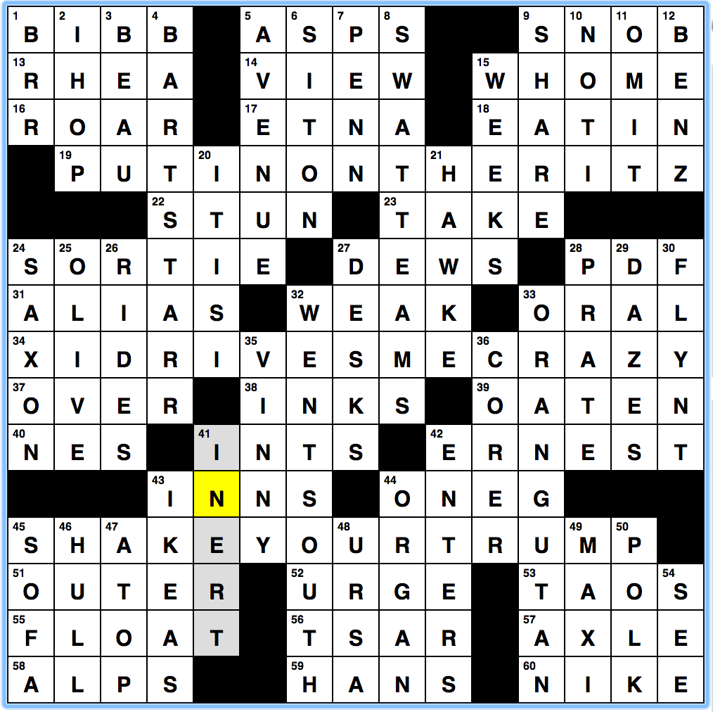 mba or phd eg crossword clue