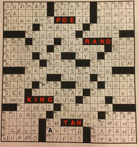 0604-18 NY Times Crossword Answers 4 Jun 2018, Monday 