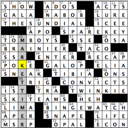 Friday, June 7, 2013  Diary of a Crossword Fiend