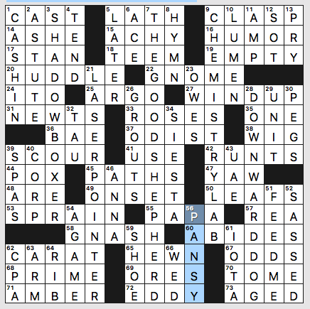 Gemstone Crossword Clue 5 Letters winniegemstone