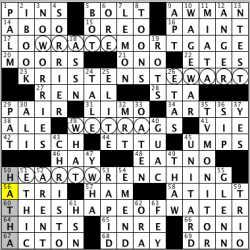 Damp cleaner crossword clue