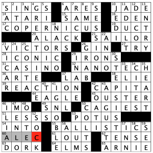 0518-22 NY Times Crossword 18 May 22, Wednesday 