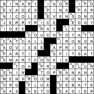 Thursday July 9 2020 Diary Of A Crossword Fiend