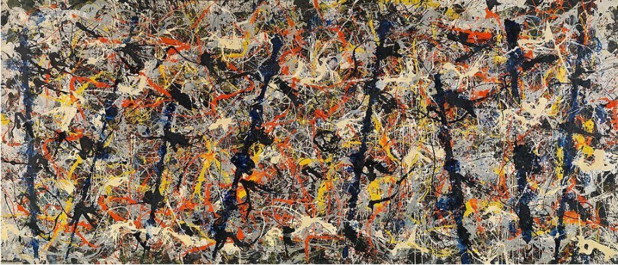 Jackson Pollock, Blue Poles (1952)