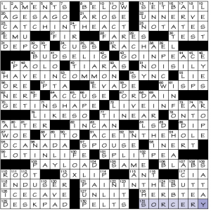 Sunday, July 5, 2020  Diary of a Crossword Fiend