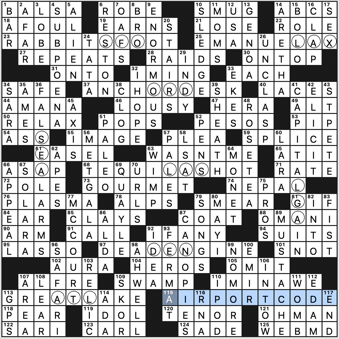 1016-16 New York Times Crossword Answers 16 Oct 16, Sunday