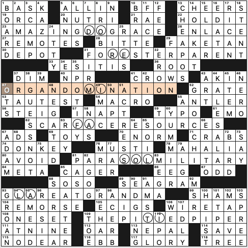 sunday august 23 2020 diary of a crossword fiend