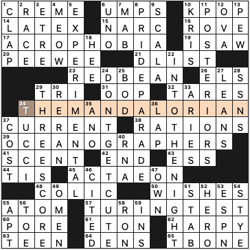 Tuesday, December 22, 2020  Diary of a Crossword Fiend