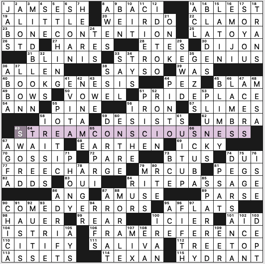 Start Of A Caesar Quote Crossword Clue For The Good Of The Puzzle