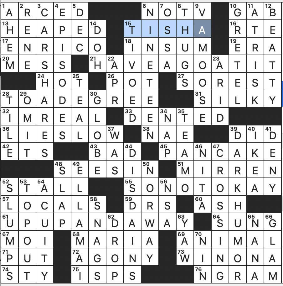 Rex Parker Does the NYT Crossword Puzzle: August 2020