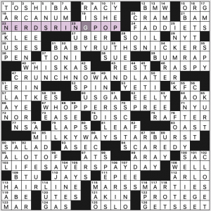 La Times Crossword 23 Jan 21 Saturday Laxcrossword Com