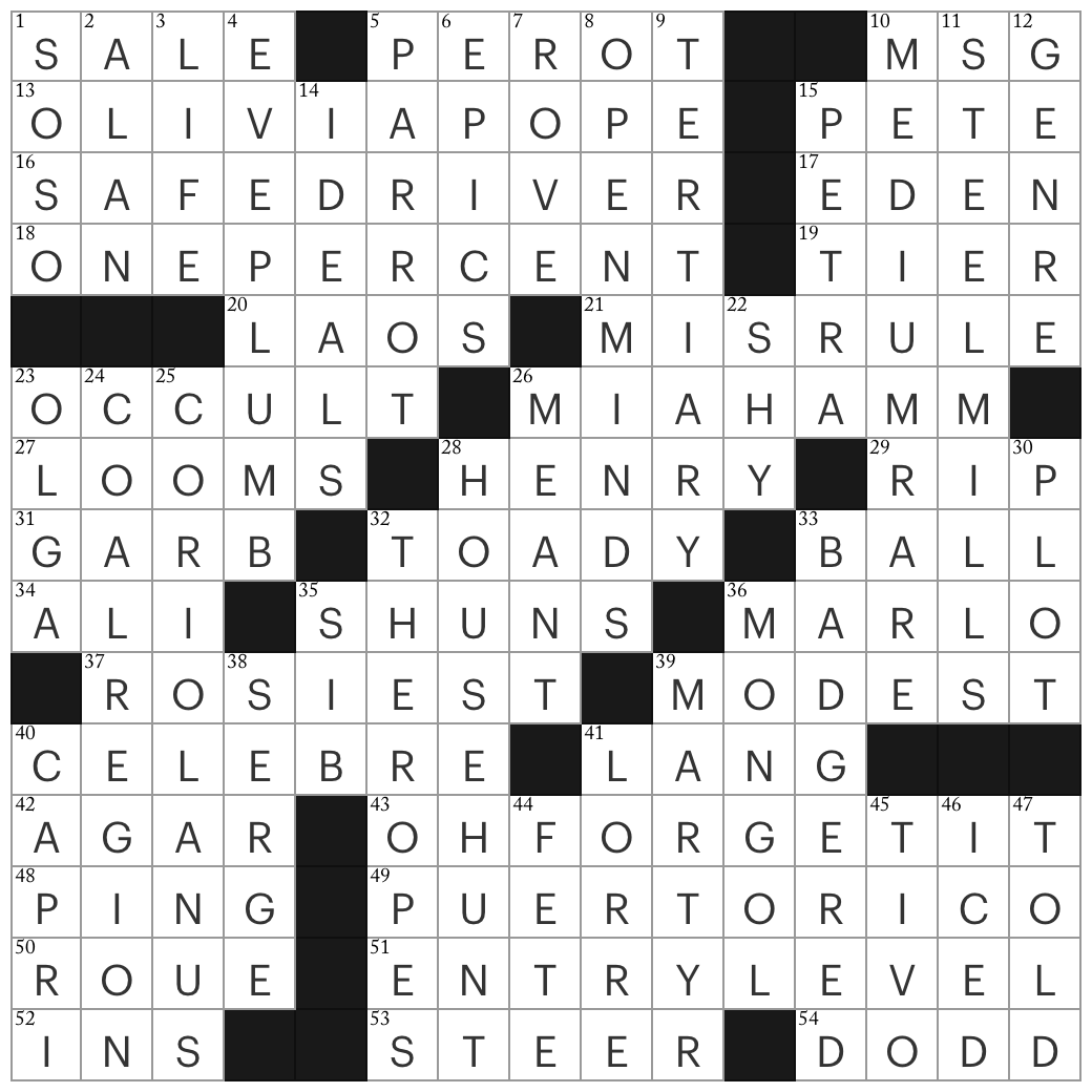 Friday February 26 21 Diary Of A Crossword Fiend