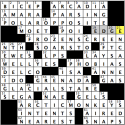 0302-16 New York Times Crossword Answers 2 Mar 16, Wednesday 