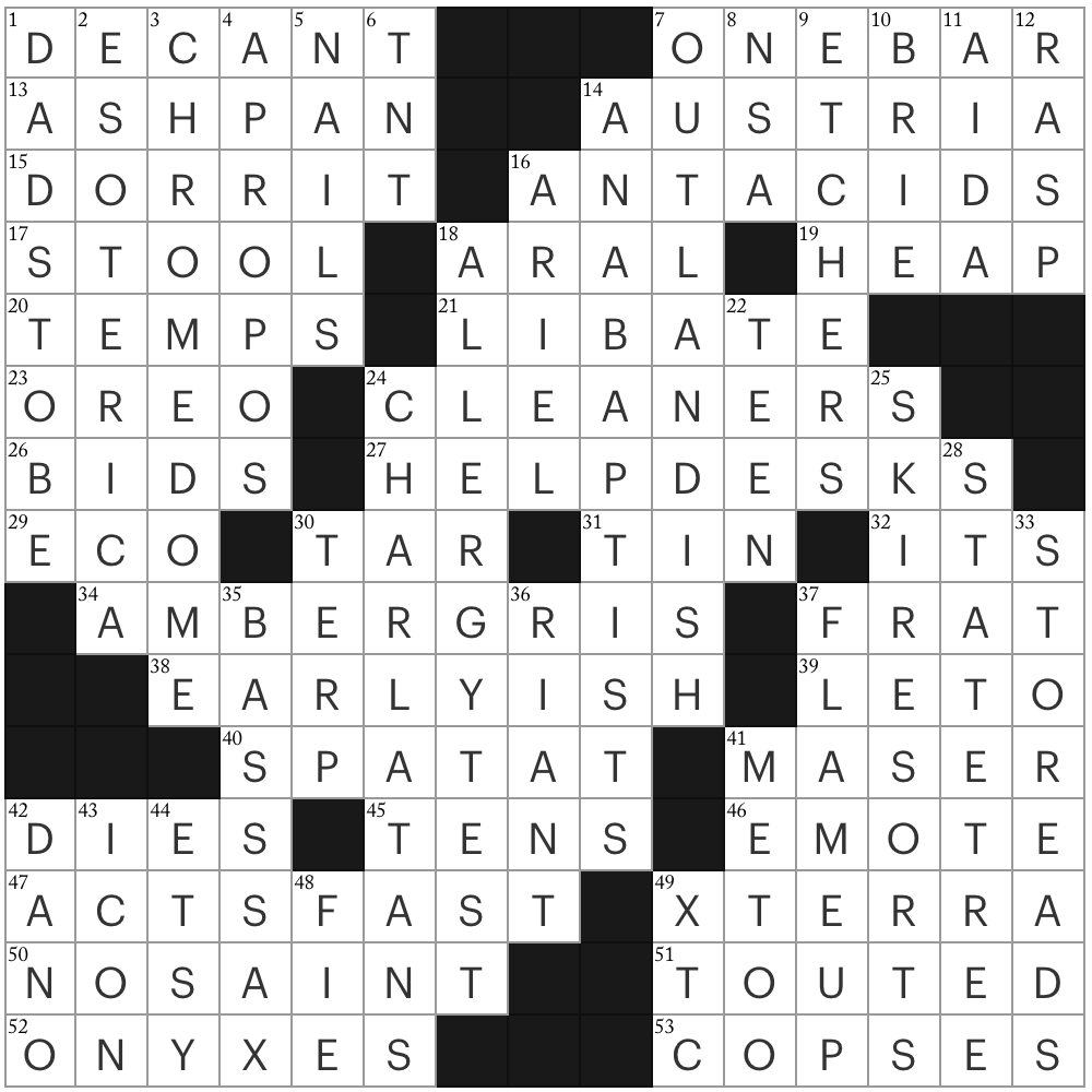 54 Outlandish Crossword Clue - Crossword Clue