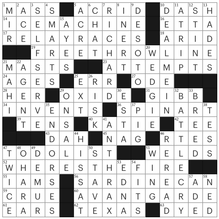 LA Times Crossword 7 May 21, Friday 