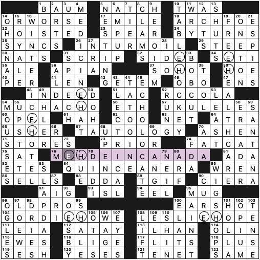 LA Times Crossword 7 May 21, Friday 