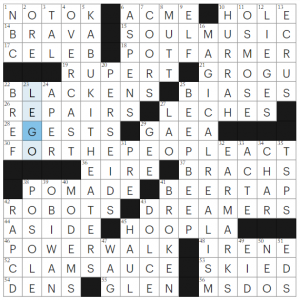 Saturday, January 9, 2021  Diary of a Crossword Fiend