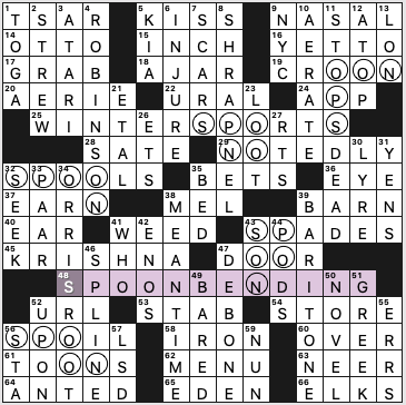 Tuesday December 21 2021 Diary Of A, Coat In The Winter New York Times Crossword