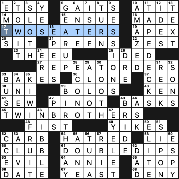 1014-15 New York Times Crossword Answers 14 Oct 15, Wednesday 