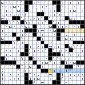 Crossword: 'Game Time' (8/25/21), Crossword, Seven Days