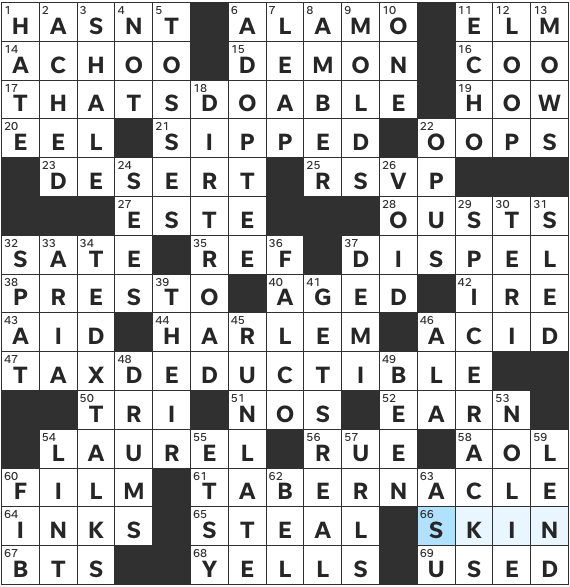 1014-15 New York Times Crossword Answers 14 Oct 15, Wednesday 