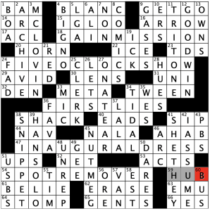 Crossword (3/8/23) - Flagpole