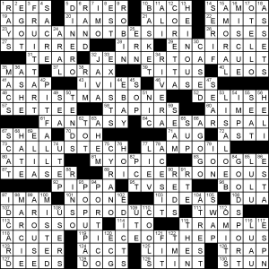 0702-21 NY Times Crossword 2 Jul 21, Friday 