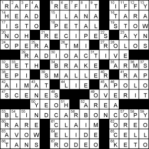 1014-15 New York Times Crossword Answers 14 Oct 15, Wednesday 