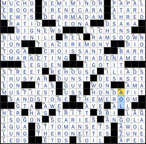 1016-16 New York Times Crossword Answers 16 Oct 16, Sunday