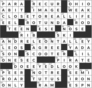 Erik Agard's USA Today crossword, "Ctrl+Alt+Del" solution for 11/4/2022