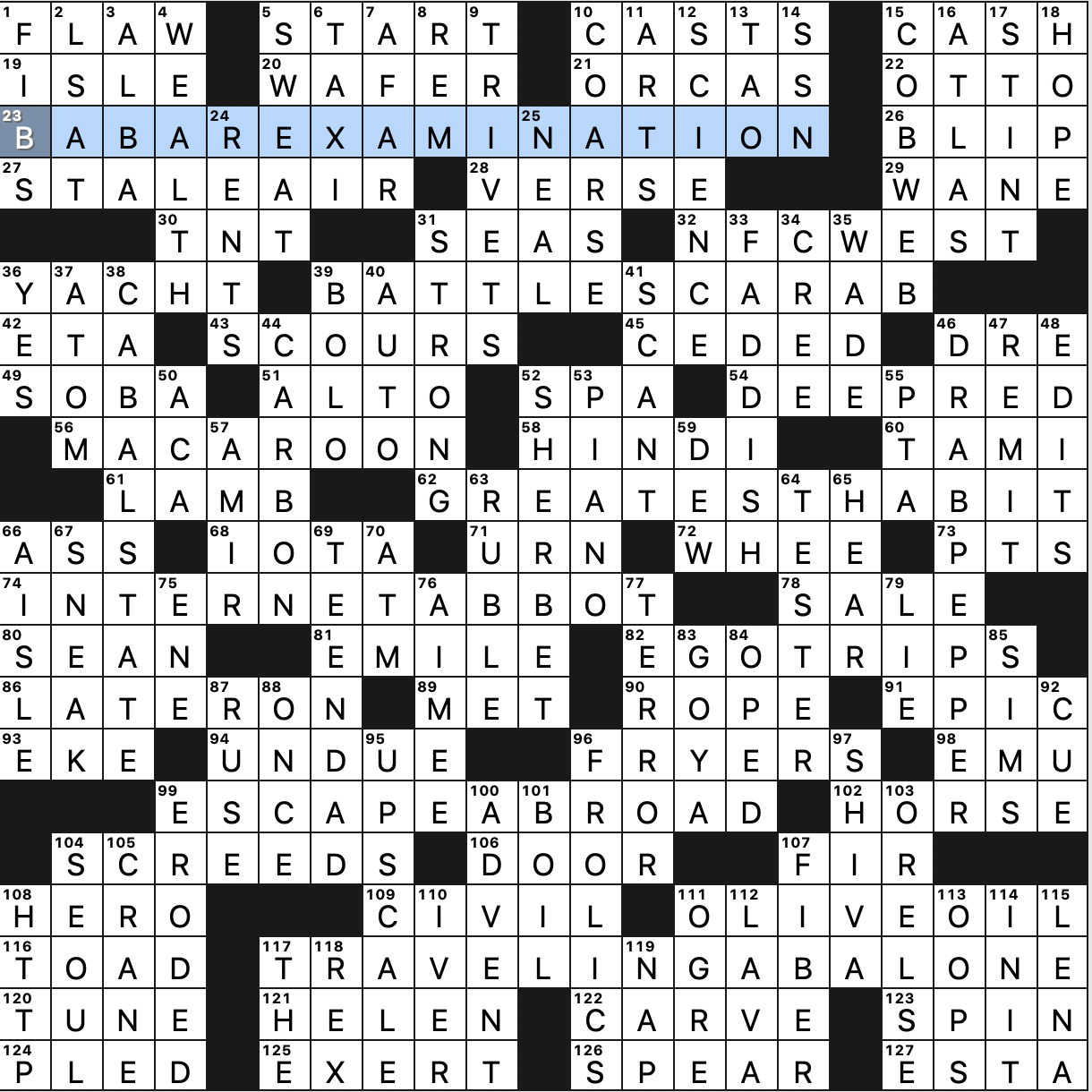 Crossword puzzle, Wander Words answers: November 6, 2019 – Metro US
