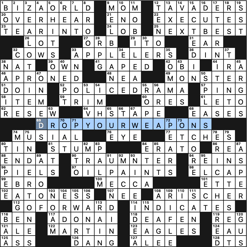 Saturday November 26 2022 Diary of a Crossword Fiend