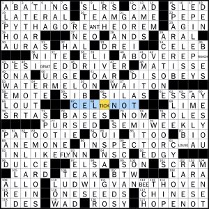 12.11.22 Sunday New York Times Crossword