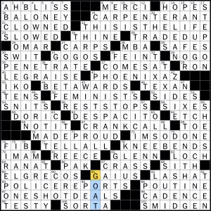 12.18.22 Sunday New York Times Crossword