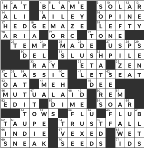 Enrique Henestroza Anguiano's USA Today crossword, "Primary Funds" solution for 12/2/2022