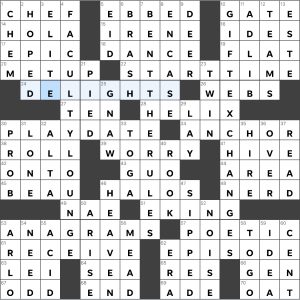 Completed USA Today crossword for Thursday January 26, 2023