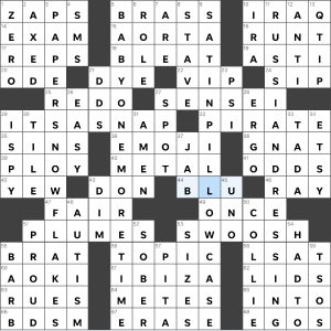 Completed USA Today crossword for Thursday February 23, 2022