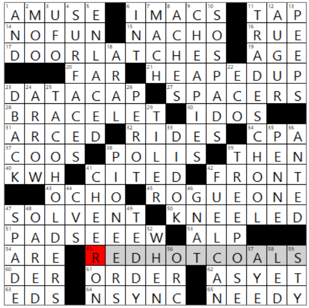 1129-23 NY Times Crossword 29 Nov 23, Wednesday 