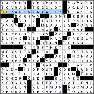 03.19.23 Sunday New York Times Crossword