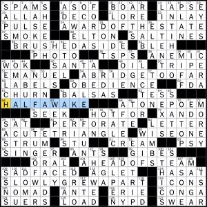 04.16.2023 Sunday New York Times Crossword Puzzle