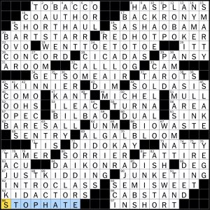 06.11.2023 Sunday New York Times Crossword