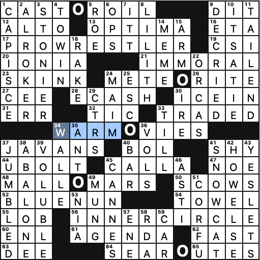 Thursday, June 8, 2023  Diary of a Crossword Fiend