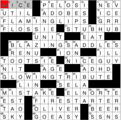 LA Times Crossword 12 Jun 23, Monday 