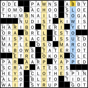 Jonesin' Crossword Solution: February 20, 2020 - The Pulse » Chattanooga's  Weekly Alternative